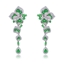 Show details for Origninal Big Platinum Plated Dangle Earrings