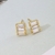 Picture of Brand New White Small Stud Earrings with SGS/ISO Certification