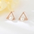 Picture of Brand New White Copper or Brass Stud Earrings with Full Guarantee
