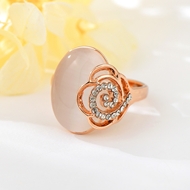 Show details for Classic Rose Gold Plated Fashion Ring Online Only Show details for Classic Rose Gold Plated Fashion Ring Online Only