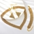 Picture of Best Swarovski Element Yellow 3 Piece Jewelry Set