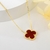 Picture of Clover Red Pendant Necklace with Speedy Delivery