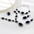 Picture of Beautiful Cubic Zirconia Big 4 Piece Jewelry Set