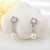 Picture of Party White Big Hoop Earrings with Beautiful Craftmanship