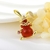 Picture of Low Cost Gold Plated Cubic Zirconia Brooche in Exclusive Design