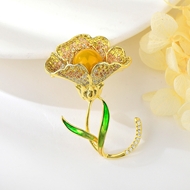 Show details for Unusual Big Colorful Brooche