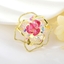 Show details for Flower Copper or Brass Brooche Factory Direct Supply
