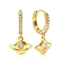 Show details for Copper or Brass Delicate Dangle Earrings at Super Low Price