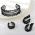 Picture of Nickel Free Gunmetal Plated Black 3 Piece Jewelry Set with No-Risk Refund
