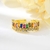 Picture of Fast Selling Colorful Copper or Brass Adjustable Ring from Editor Picks