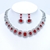 Picture of Impressive Red Medium 2 Piece Jewelry Set with Low MOQ