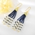 Picture of Copper or Brass Big Tassel Earrings at Great Low Price