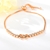 Picture of Trendy Rose Gold Plated Delicate Fashion Bracelet with No-Risk Refund