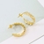 Picture of Copper or Brass Delicate Big Hoop Earrings at Super Low Price