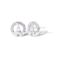 Picture of Pretty Cubic Zirconia Small Big Stud Earrings