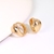 Picture of Impressive Copper or Brass Small Huggie Earrings with Low MOQ