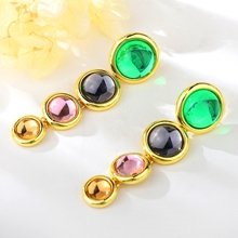 Show details for Delicate Resin Dubai Dangle Earrings