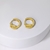 Picture of Distinctive Gold Plated Delicate Huggie Earrings As a Gift