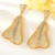 Picture of Affordable Gold Plated Copper or Brass Dangle Earrings from Trust-worthy Supplier