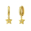 Show details for Great Value White Gold Plated Dangle Earrings with Member Discount