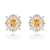 Picture of Luxury Gold Plated Big Stud Earrings in Exclusive Design