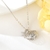 Picture of 925 Sterling Silver Cubic Zirconia Pendant Necklace From Reliable Factory