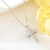 Picture of Sparkling Small 925 Sterling Silver Pendant Necklace