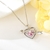 Picture of Fast Selling Pink Cubic Zirconia Pendant Necklace from Editor Picks