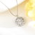 Picture of Flower White Pendant Necklace Factory Direct
