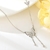 Picture of Hypoallergenic Platinum Plated White Pendant Necklace Online