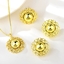Show details for Hot Selling Gold Plated Zinc Alloy 3 Piece Jewelry Set from Top Designer