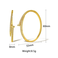 Picture of New Delicate Gold Plated Fashion Bangle
