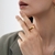 Picture of Sparkling Small Delicate Fashion Ring
