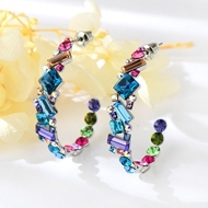 Show details for Fashionable Big Copper or Brass Big Hoop Earrings