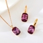 Show details for Geometric Pink 2 Piece Jewelry Set with 3~7 Day Delivery