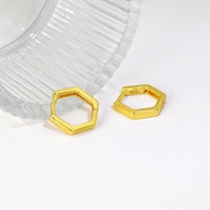 Picture of Hot Selling Gold Plated Small Huggie Earrings from Top Designer