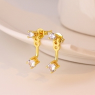 Picture of Delicate Small Dangle Earrings at Unbeatable Price