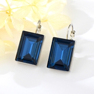 Show details for Copper or Brass Geometric Dangle Earrings From Reliable Factory