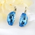 Picture of Distinctive Blue Platinum Plated Dangle Earrings at Great Low Price