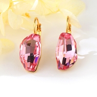 Show details for Most Popular Swarovski Element Irregular Dangle Earrings