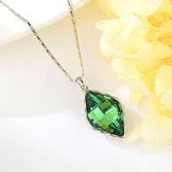 Show details for New Season Green Small Pendant Necklace with SGS/ISO Certification