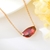 Picture of Low Cost Copper or Brass Red Short Statement Necklace with Low Cost