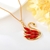 Picture of swan Red Pendant Necklace with Worldwide Shipping
