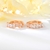 Picture of Rose Gold Plated 925 Sterling Silver Huggie Earrings From Reliable Factory