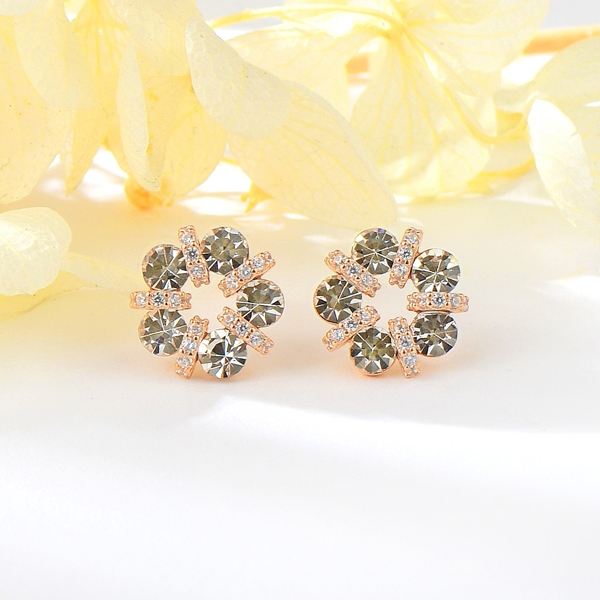 Picture of Flowers & Plants Small Big Stud Earrings with Fast Delivery
