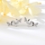 Picture of 925 Sterling Silver Cubic Zirconia Big Stud Earrings with Full Guarantee
