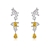 Picture of Good Quality Cubic Zirconia Big Dangle Earrings