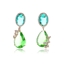 Show details for Fast Selling Green Gold Plated Dangle Earrings with No-Risk Return