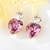 Picture of Need-Now Purple Swarovski Element Dangle Earrings from Editor Picks