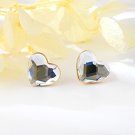 Show details for Love & Heart Copper or Brass Big Stud Earrings with Full Guarantee